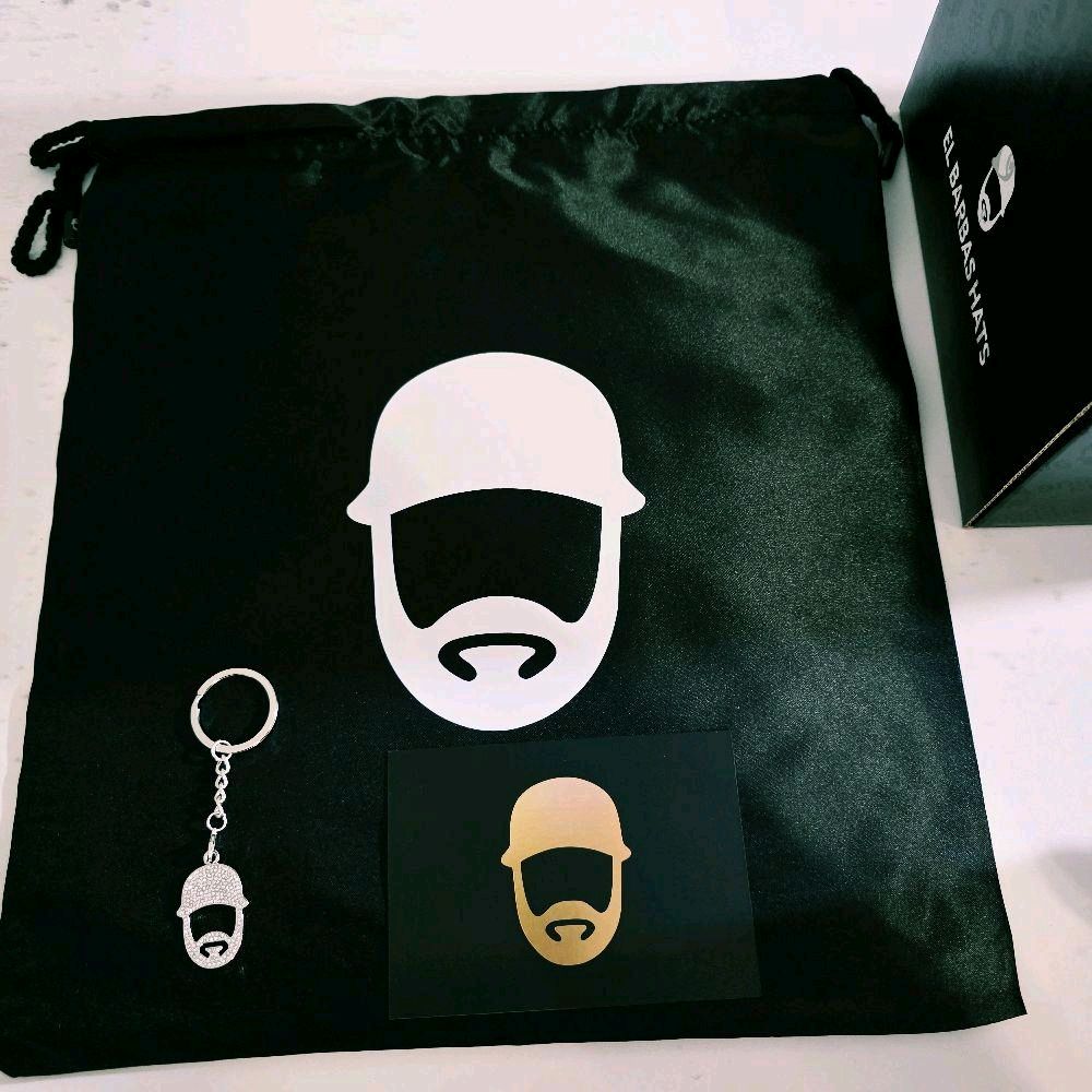 Gorra Barbas Hats-baez Chrome V- FULL SET Box Premium Limited Edition