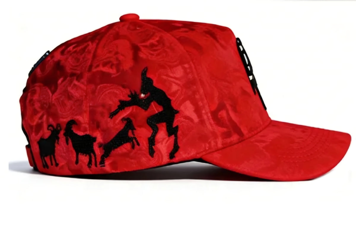 Chucky hats - Lucifer Inferno red