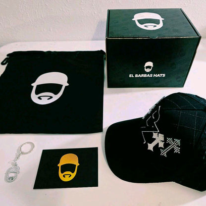 Gorra Barbas Hats-baez Chrome V- FULL SET Box Premium Limited Edition