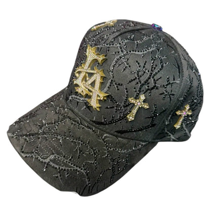 AB HATS THORNED|24K GOLD|