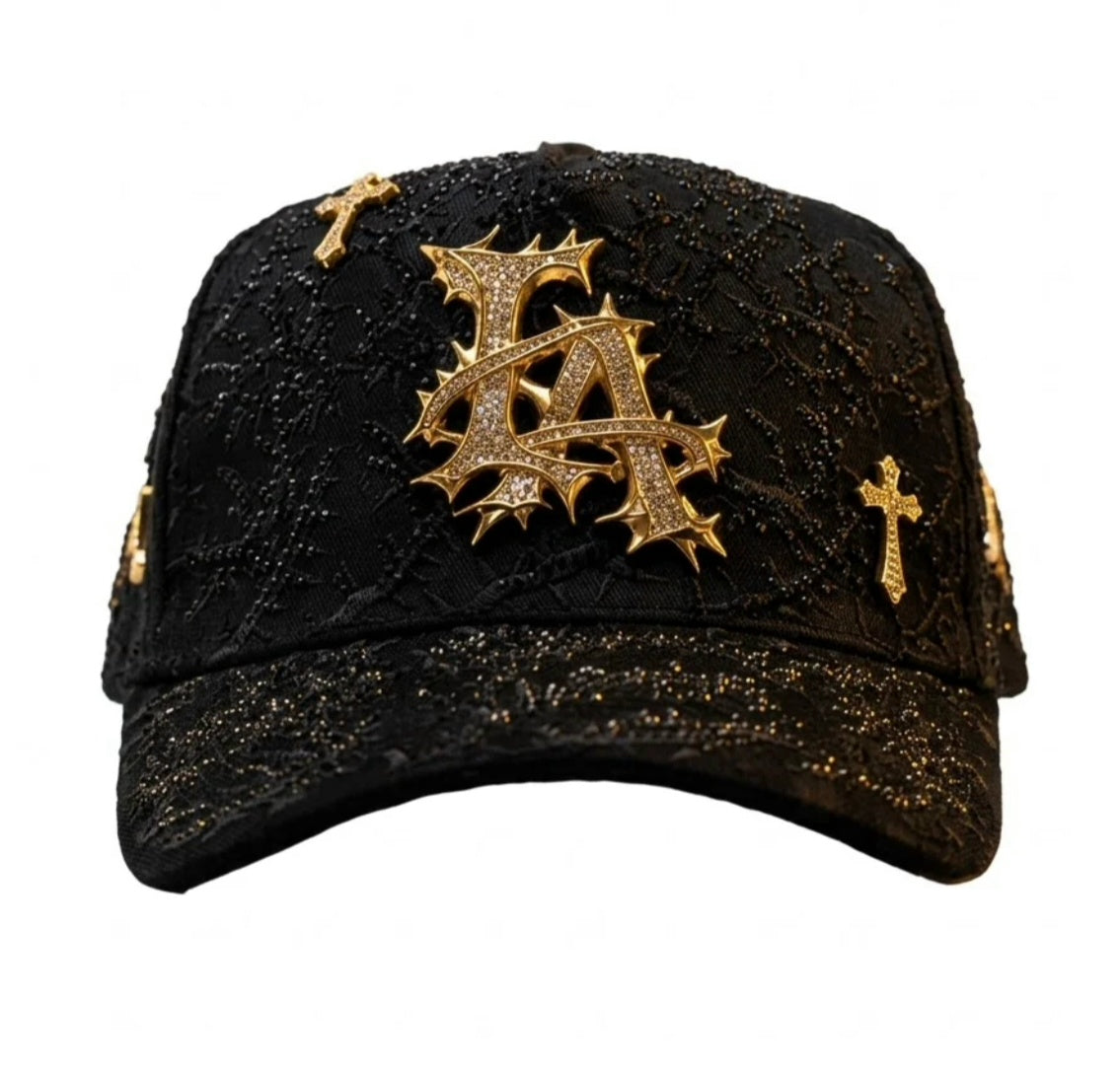 AB HATS THORNED|24K GOLD|