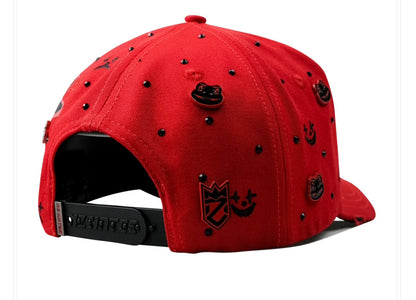 MZ hats |Rico o mu3rto| Color rojo