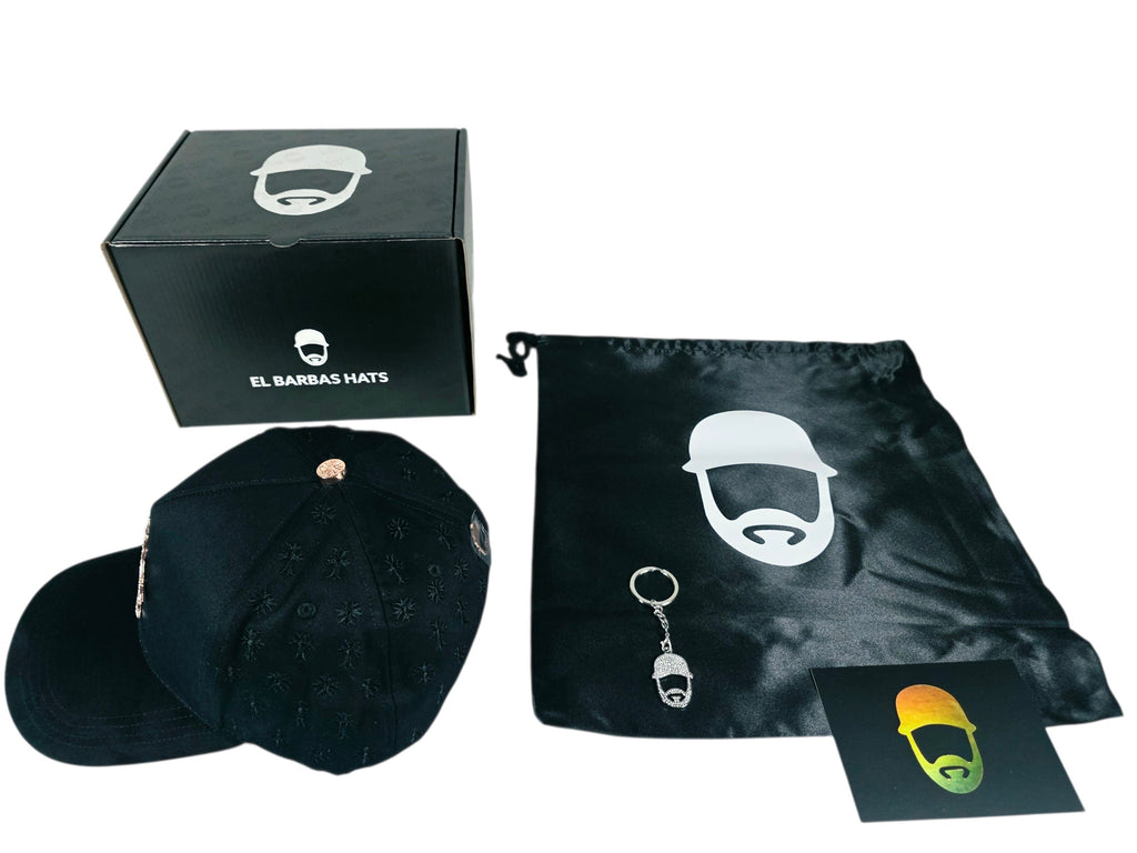 Barbas Hat 3 Cruces Gold - FULL SET Box Premium Limited Edition