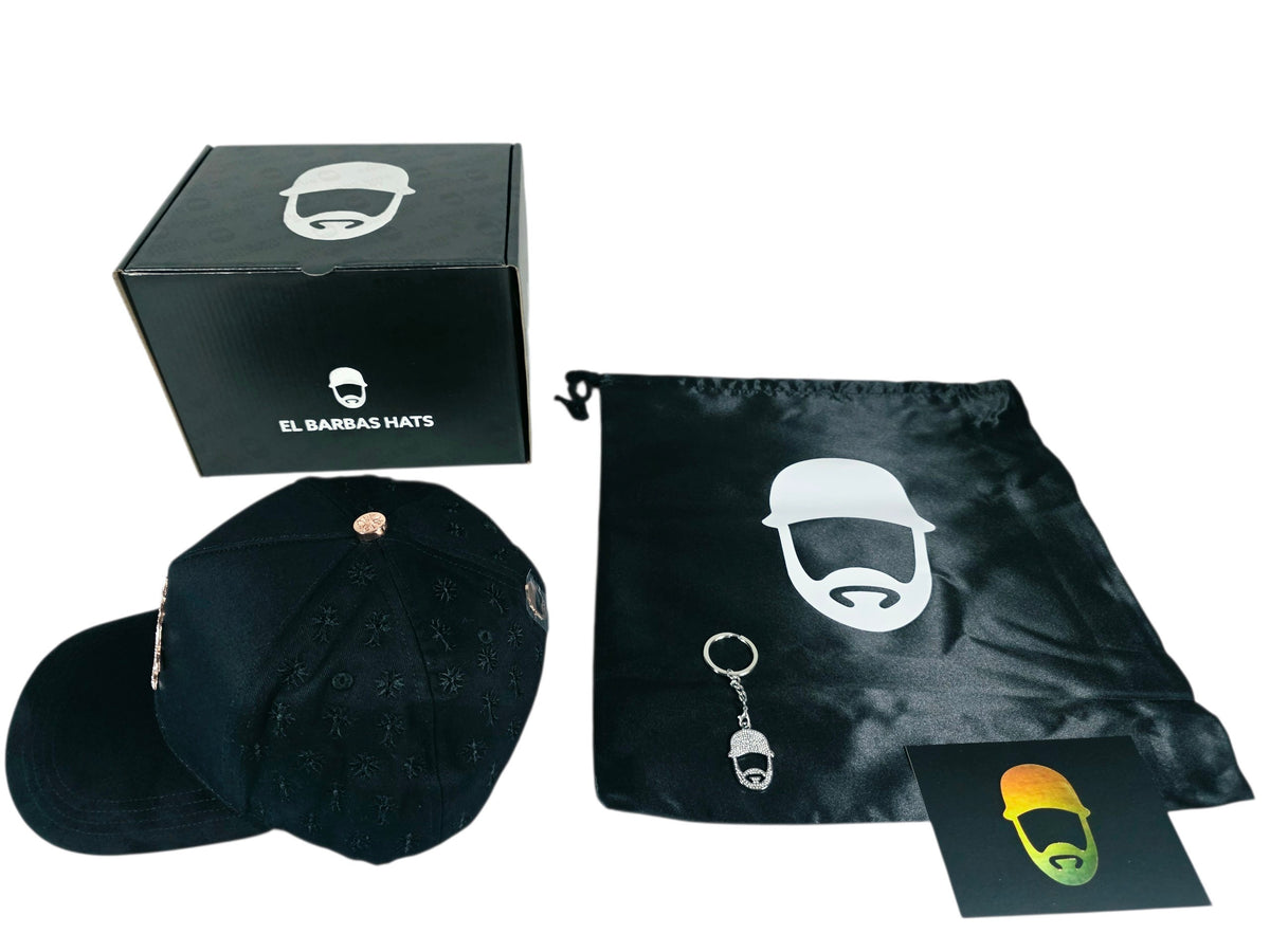 Barbas Hat 3 Cruces Gold - FULL SET Box Premium Limited Edition