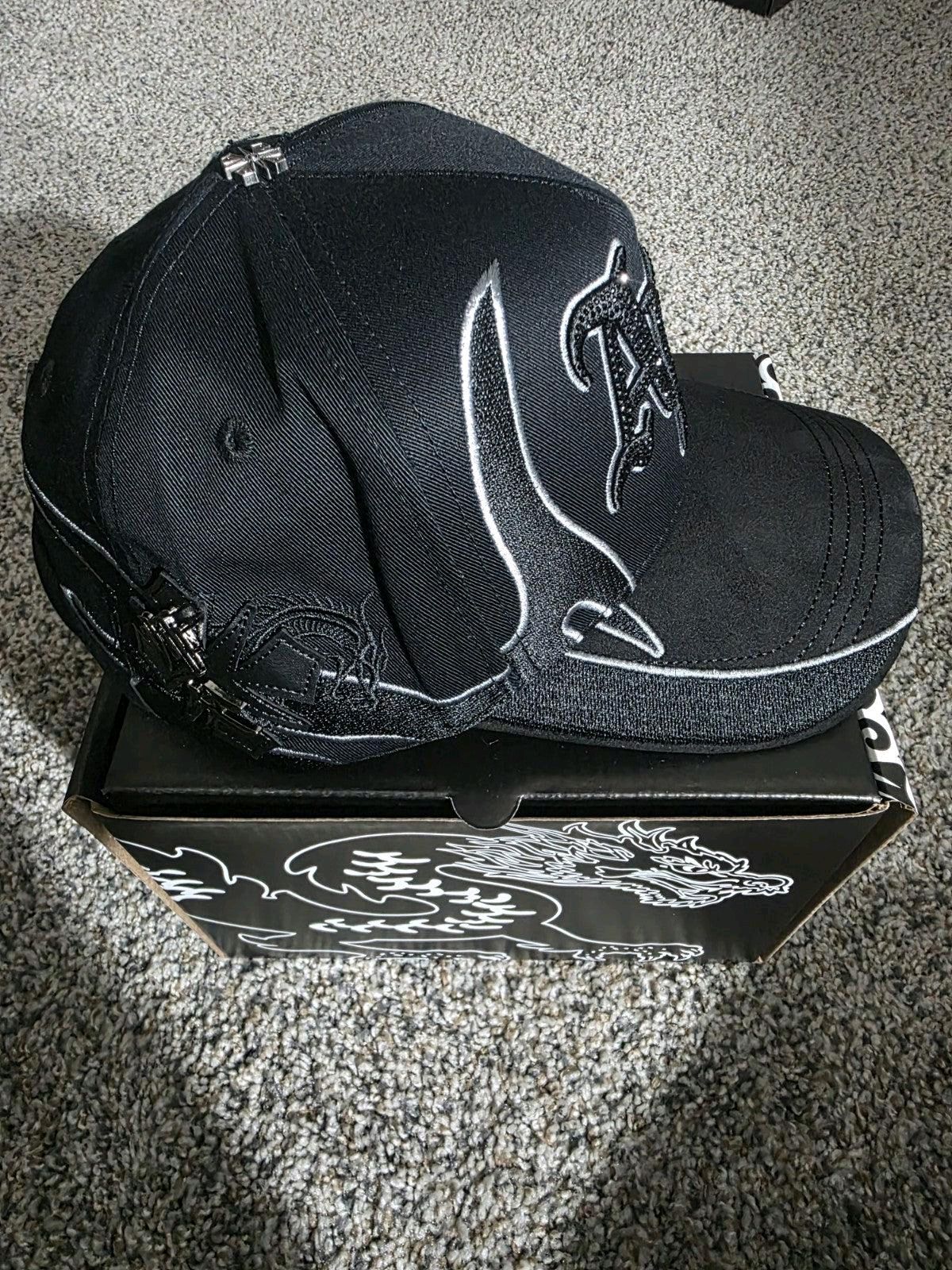 AB'Z HAT TOTAL BLACK - BAEZ X SHIFU  WITH BOX  LIMITED EDITION, BOX PREMIUM