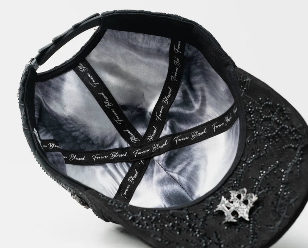 AB HATS NY Thorned Total Black