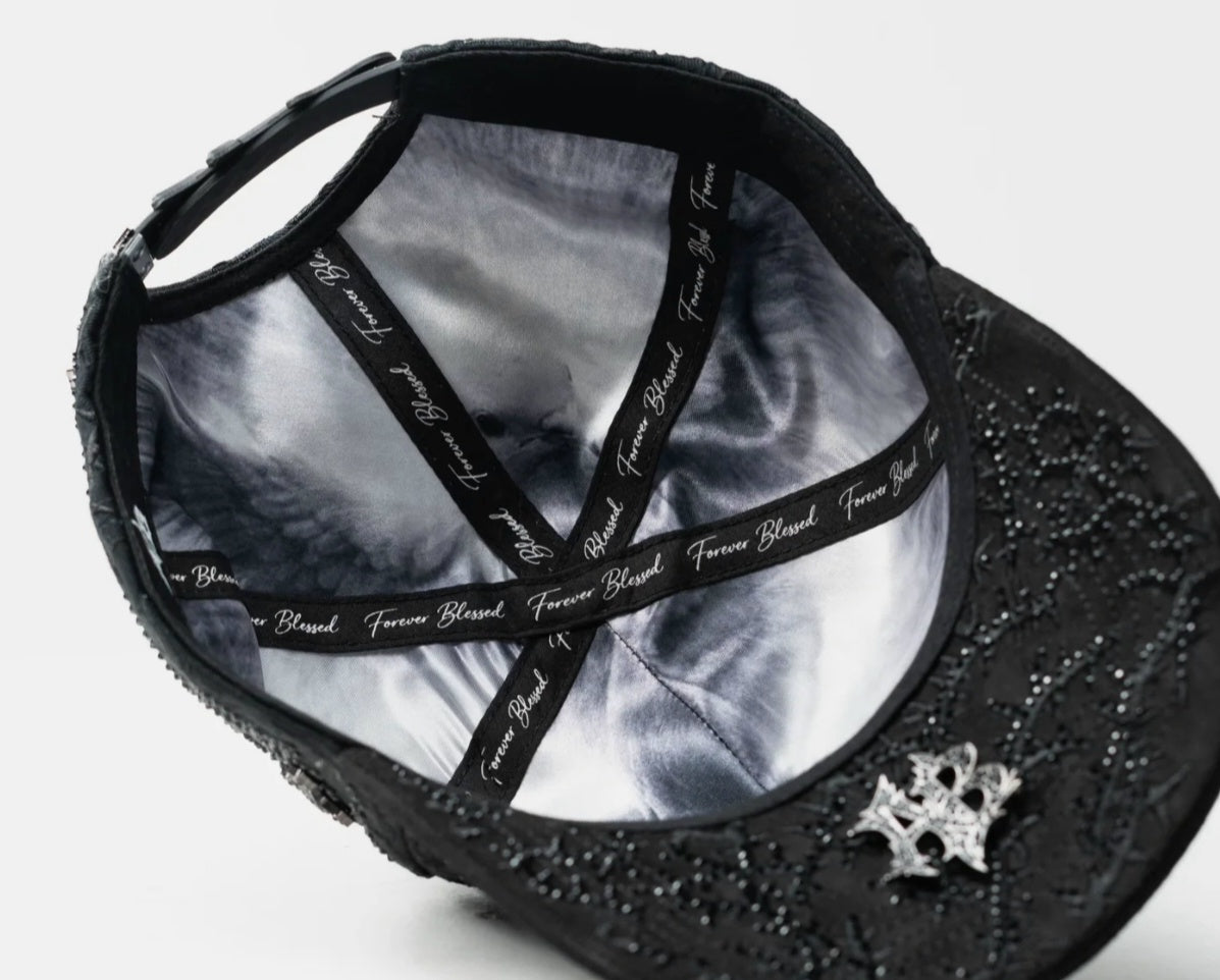 AB HATS NY Thorned Total Black