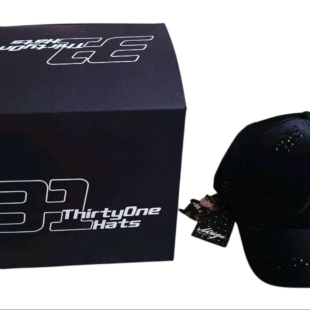 31 Hats X El Mago “Total Black” [ Hat And Box ]