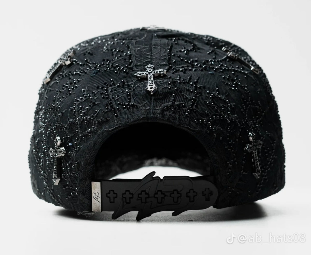 AB HATS NY Thorned Total Black