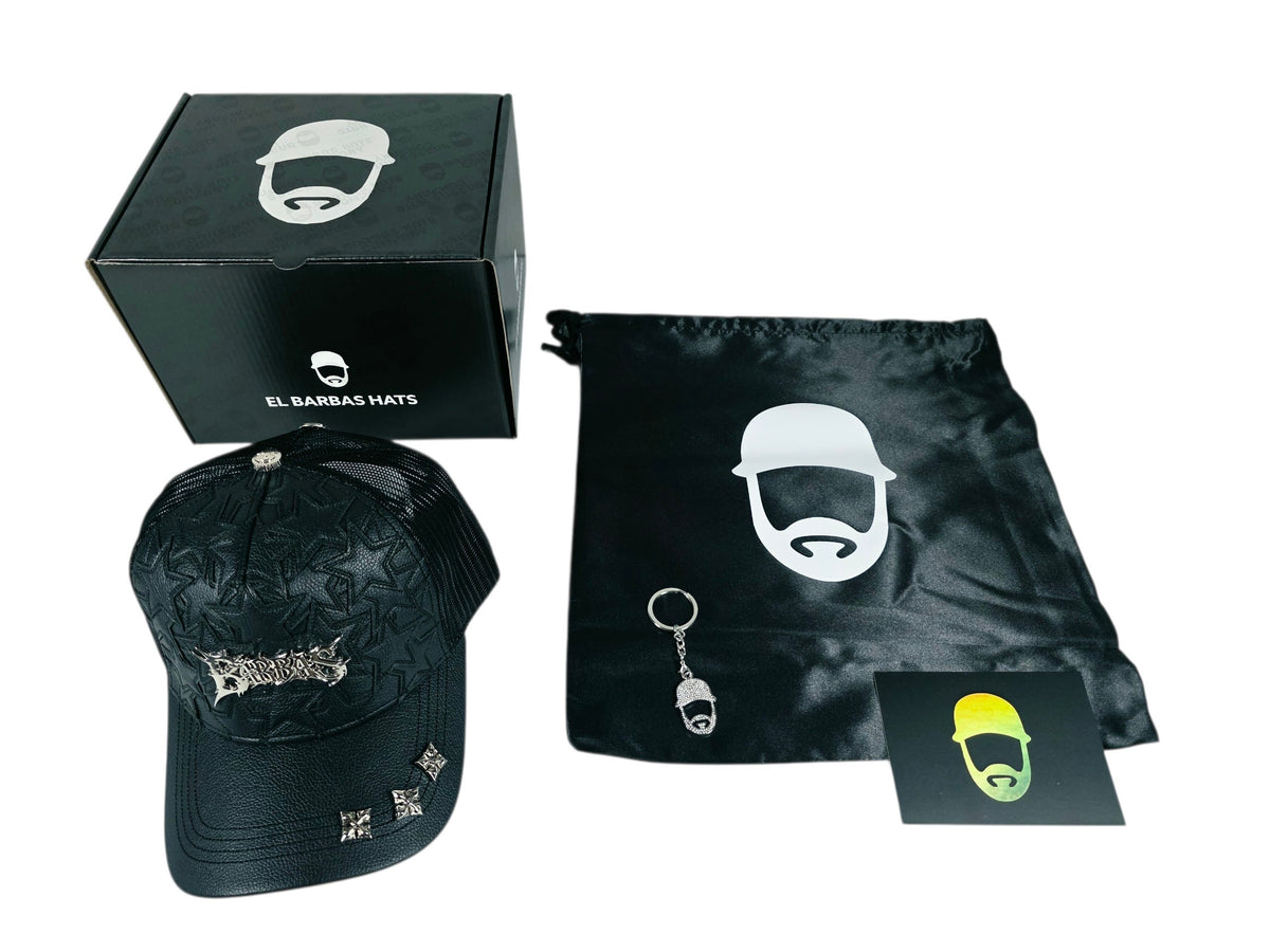 Barbas hats X rico o Mu3rto |All star | Full set [hat ,box , dust cover, card and keychain] Box Premium Limited Edition