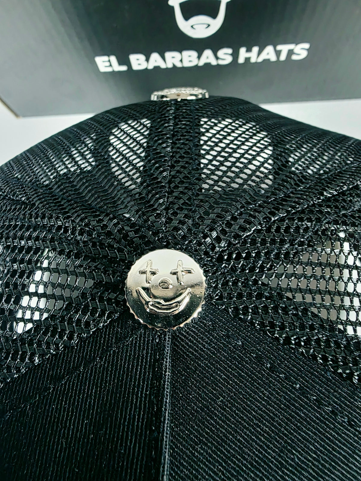 Barbas hats X rico o Mu3rto |RICH LIFE BLACK| Full set [hat ,box , dust cover, card and keychain] Box Premium Limited Edition