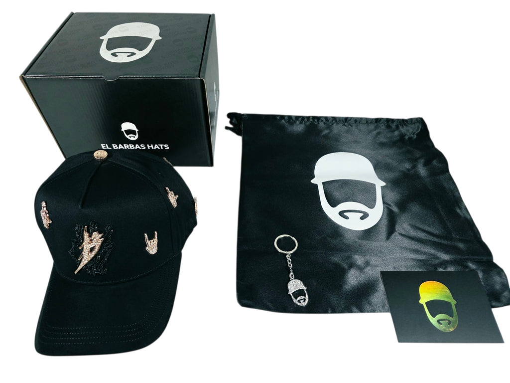 Barbas hats X rico o Mu3rto |B SKULL| Full set [hat ,box , dust cover, card and keychain] Box Premium Limited Edition