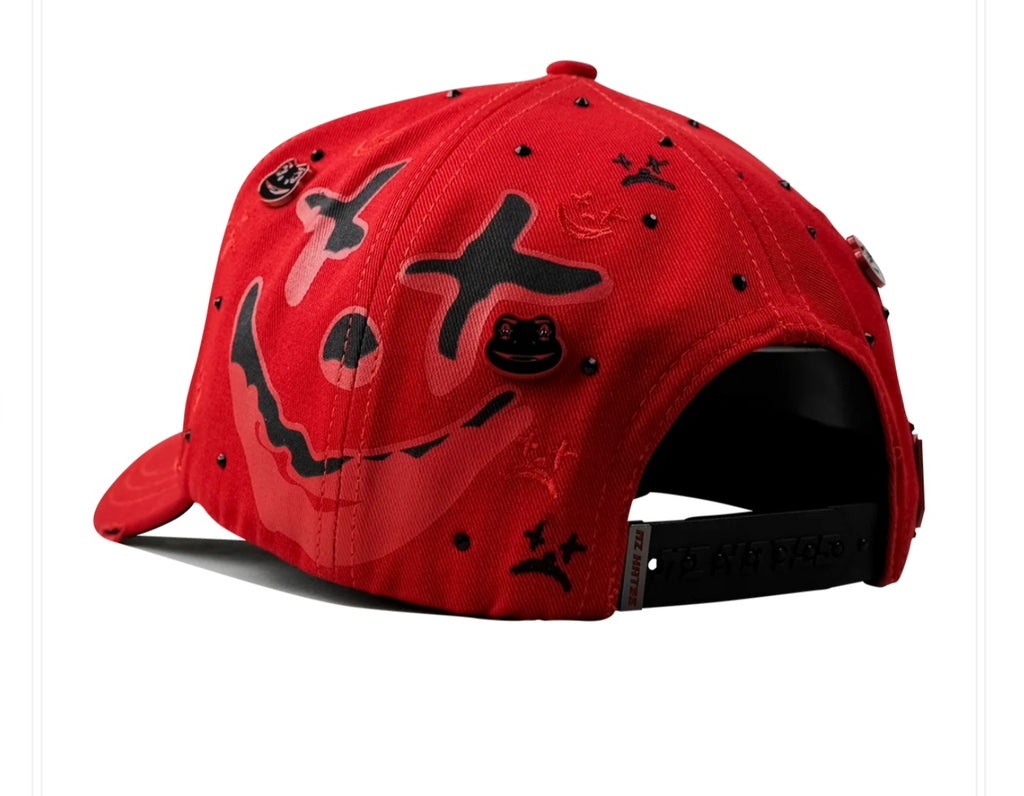 MZ hats |Rico o mu3rto| Color rojo