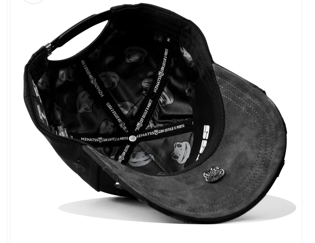 MZ hats |Rico o mu3rto| Total Black