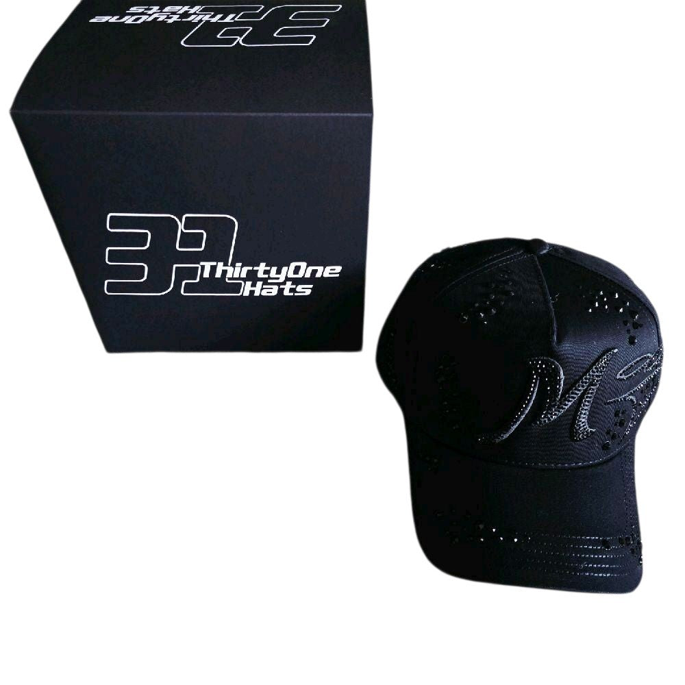 31 Hats X El Mago “Total Black” [ Hat And Box ]