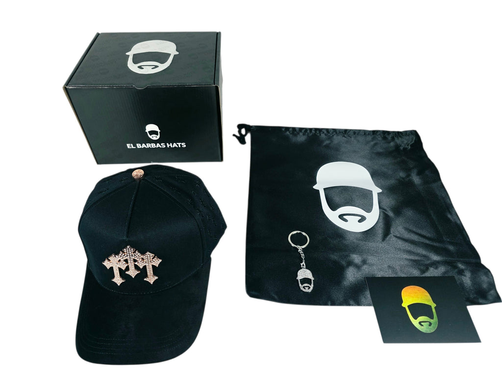 Barbas Hat 3 Cruces Gold - FULL SET Box Premium Limited Edition