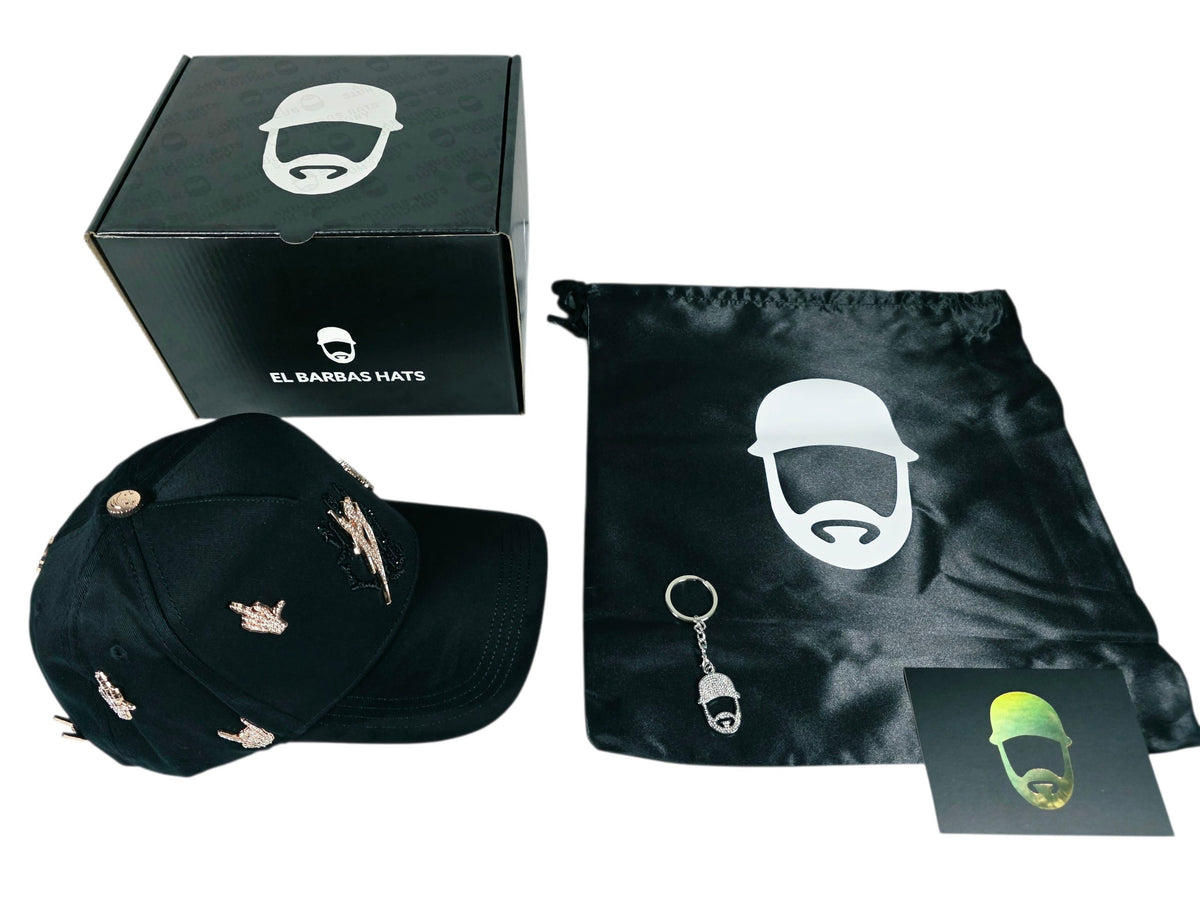 Barbas hats X rico o Mu3rto |B SKULL| Full set [hat ,box , dust cover, card and keychain] Box Premium Limited Edition