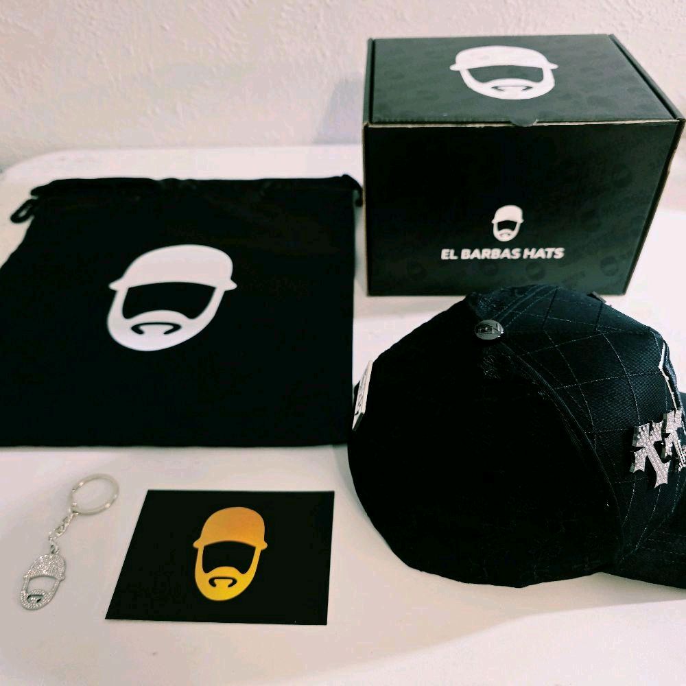 Gorra Barbas Hats-baez Chrome V- FULL SET Box Premium Limited Edition