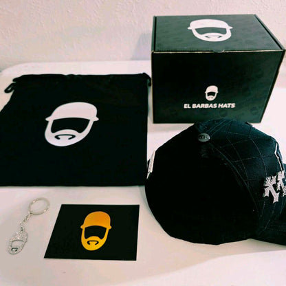 Gorra Barbas Hats-baez Chrome V- FULL SET Box Premium Limited Edition