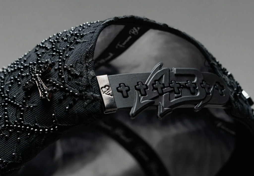 AB HATS NY Thorned Total Black